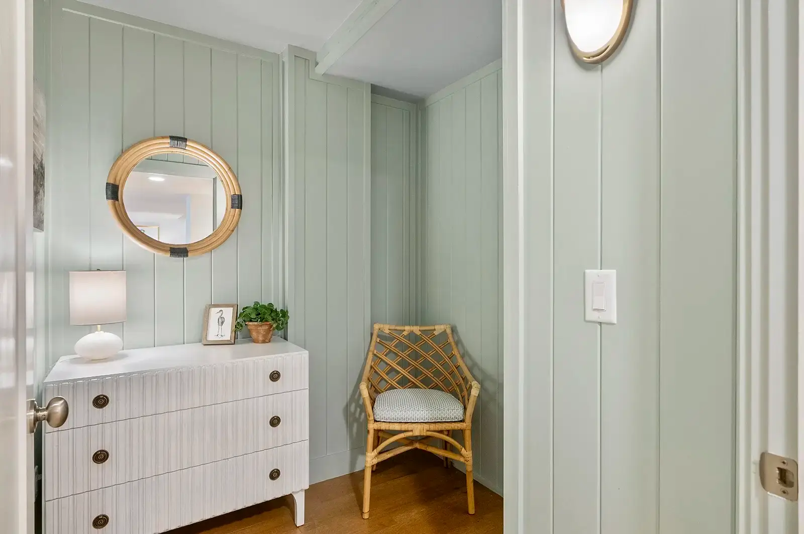 A cozy sitting area with comfortable seating and decor.