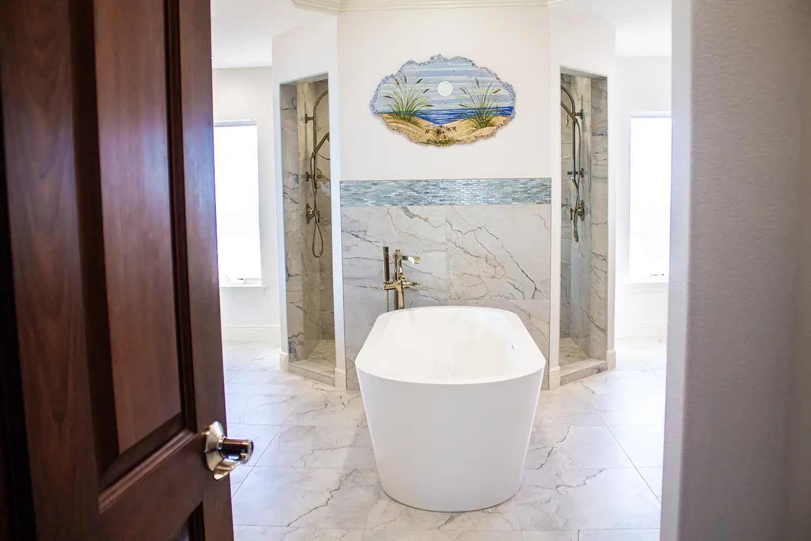 Entering Remodeled Bathroom - Flagler Beach Florida