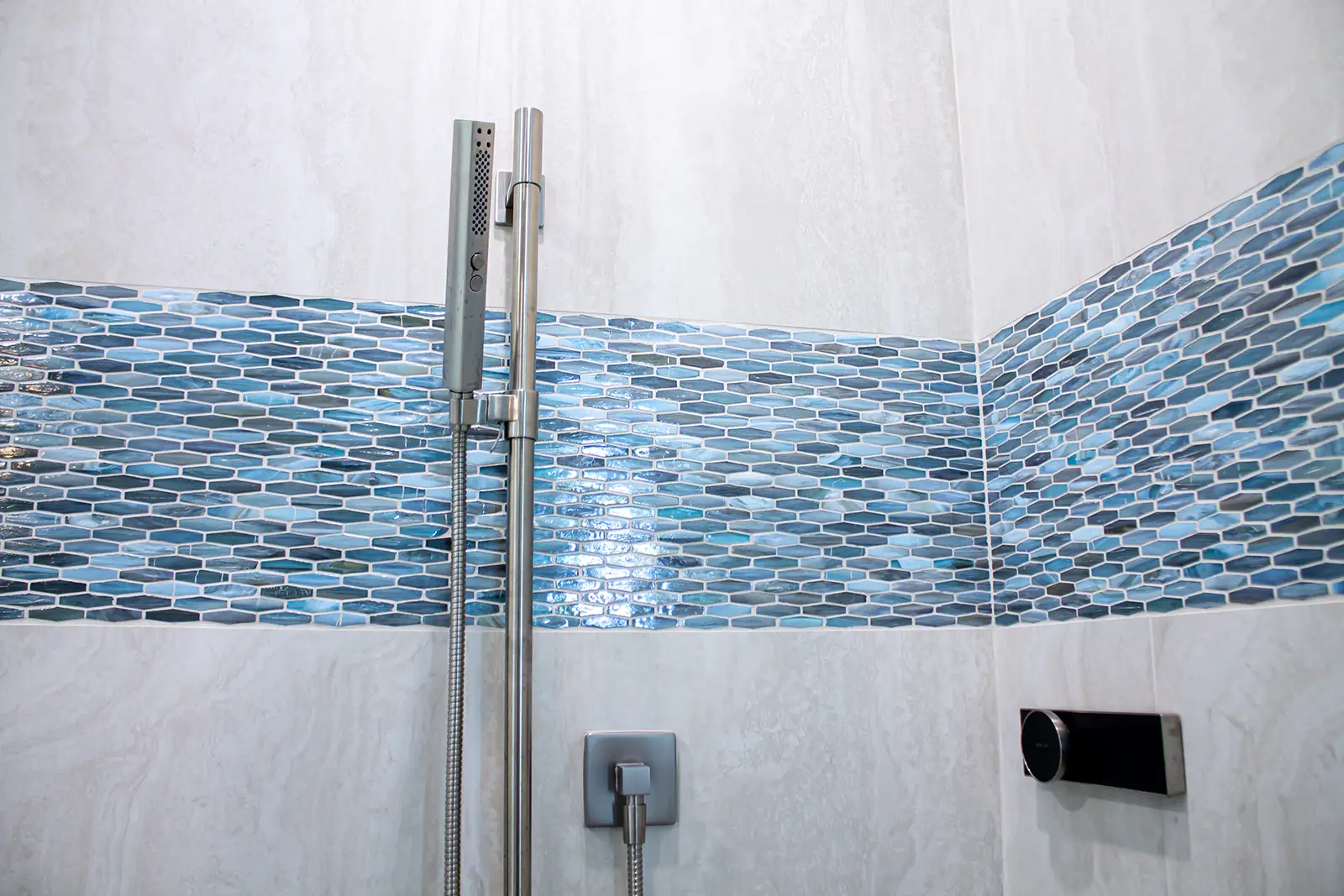 Shower Detail – Whole Home Renovation – Palm Coast FL Shower Detail - Whole Home Renovation - Palm Coast FL