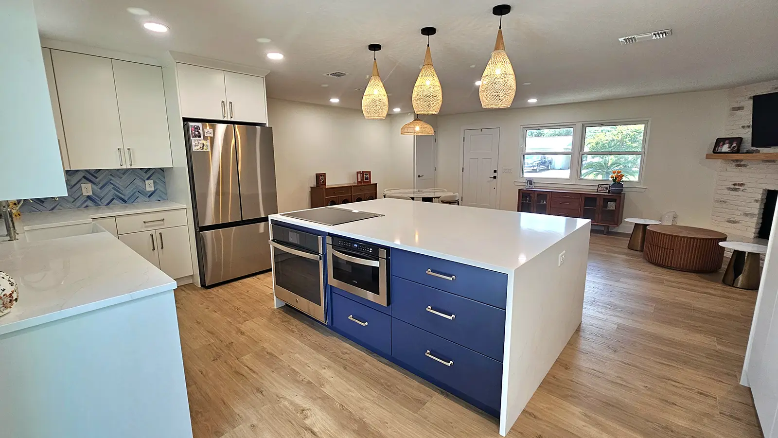 Kitchen renovation in Bunnell Florida by Crest Residential Construction